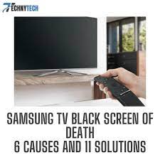 samsung tv black screen of 11