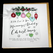 Christmas card for mom & dad, ribbon, snowflakes, …. Huntybuny Cute Christmas Cards Page 2