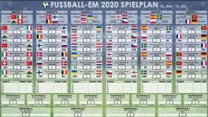 Der em 2021 spielplan in chronologischer reihenfolge alle 51 partien der euro 2020 mit datum, deutscher uhrzeit spielort im überblick. Fussball Em Themenseite