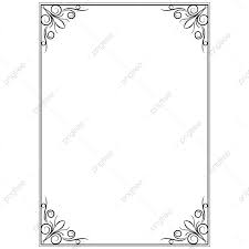 a4 page border png transpa images