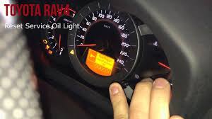 Toyota Rav 4 Reset Service Light