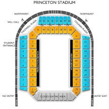 Princeton Stadium 2019 Seating Chart