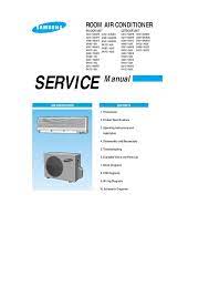 samsung air conditioner service manual