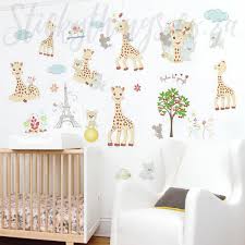 Sophie The Giraffe Wall Stickers