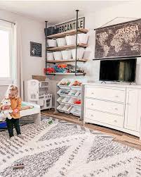 25 pretty playroom storage ideas to
