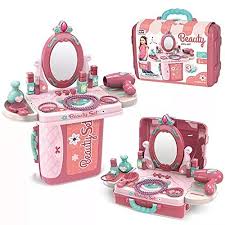 beauty playset suitcase pretend play