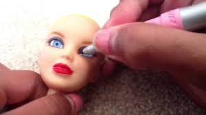 how to redo your dolls makeup you