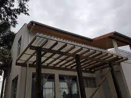 Coated Fiberglass Sheet Canopy Roofing