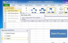 How To Make A Flowchart In Excel