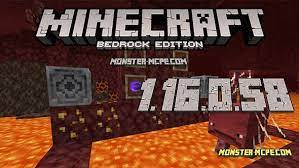 minecraft 1 16 0 58 for