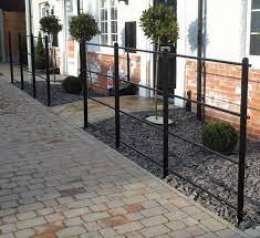 Heavy Wrought Iron Metal Garden Fencing