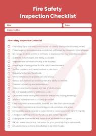 what s inspection checklist definition