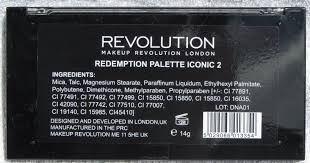 makeup revolution redemption iconic