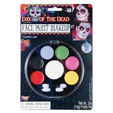 halloween day of the dead facepaint