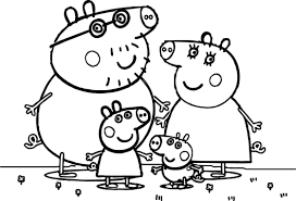A porquinha fascina as crianças ao redor de todo o mundo, e se a ideia é entreter as crianças além da televisão, uma ideia é dar desenhos para colorir peppa pig. Peppa Pig Para Colorir Imprimir
