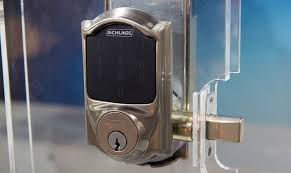 a schlage lock with a dead battery
