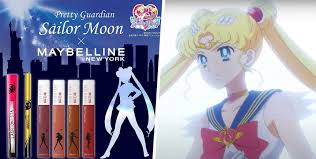 this sailor moon x maybelline makeup