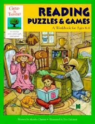 reading puzzles games a workbook for
