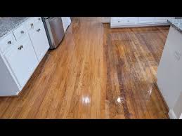 wood floors that needed a good cleaning