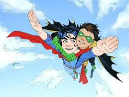 Comics, Super-Sons, Superboy, Robin (DC Comics), Damian Wayne, Jon Kent,  Boy, HD wallpaper | Peakpx