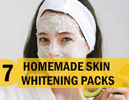 7 homemade skin whitening face pack and