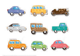 Classic Car Printable Stickers Free Printable Papercraft