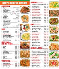 happy chinese kitchen menu in chicago