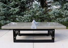 Murray barker and laith mcgregor create concrete ping pong tables. Concrete Steel Ping Pong Table Doty Concrete Outdoor Ping Pong Table Ping Pong Table Concrete Outdoor Table