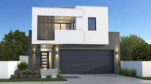 Narrow Block House Designs Ideas