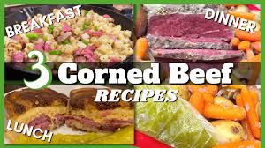3 amazing corned beef recipes