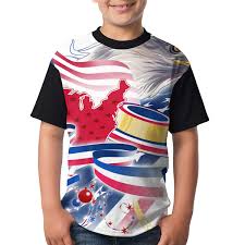Amazon Com Kid Raglan T Shirt American Eagle Casual Short
