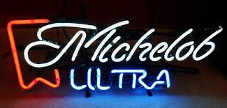 Vintage Michelob Ultra Neon Sign Circa 1980s Neon Bar