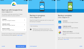 google drive to switch from iphone