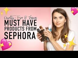my sephora free must haves