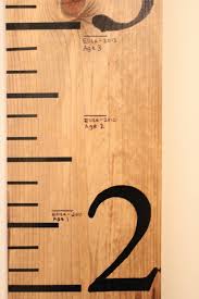 Mommy Vignettes Wood Growth Chart Tutorial