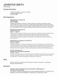 Example Of A Simple Resume Fresh Simple Resume Template For Students