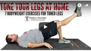7 exercises to tone your legs at home