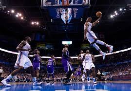 Search, discover and share your favorite russell westbrook dunk gifs. Second Look Thunder Vs Kings Oklahoma City Thunder Okc Thunder Basketball Thunder Nba Thunder Basketball