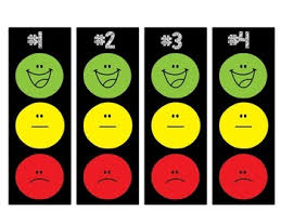 Individual Smiley Face Behavior Clip Chart With Editable Weekly Behavior Chart
