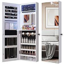 Fredees Led Jewelry Mirror Cabinet With