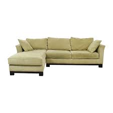 Liven up living room spaces with fabric sectional sofas available in colors including white, black, beige, blue, brown, green, orange some sectional sofas can comfortably seat up to 9 people, ensuring a spot for almost every guest during a. 77 Off Macy S Macy S Light Green Chaise Sectional Sofas