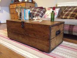 Wooden Trunk Coffee Table