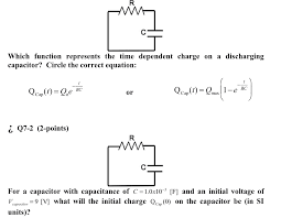 Correct Equation Discharging Qcap