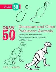 This book contains 50 of the most popular ocean animals like the blue whale, tiger shark, jelly fish and we even added a mermaid to make things a little more fun. Pdf Download Draw 50 Dinosaurs And Other Prehistoric Animals The Step By Step Way To Draw Tyrannosauruses Woo Prehistoric Animals Prehistoric Wooly Mammoth