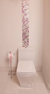 Pink Glitter Bathroom Modern
