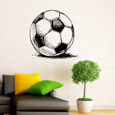 Soccer Ball Wall Decal Football Vinyl