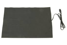 heating mat with carbon foil textile