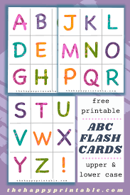 alphabet flashcards uppercase