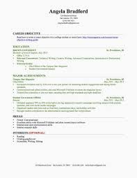 Resume With No Work Experience College Student 8 Sample College