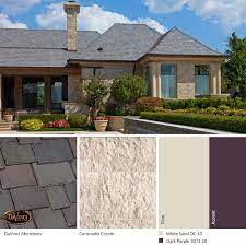 Cream Stone Exterior Color Schemes